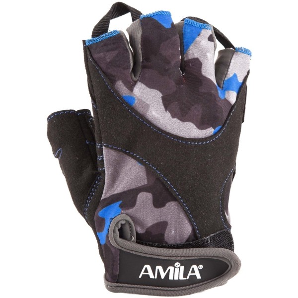 Γάντια Άρσης Βαρών AMILA Amara Lycra CamoBlue