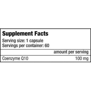 Q10 Coenzyme 100 mg (60caps)