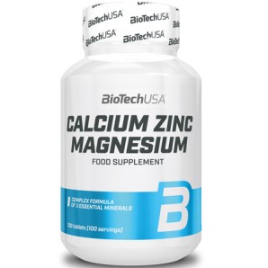 Calcium Zinc Magnesium (100tabs)