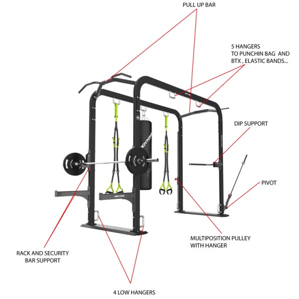 Group Training Station Indoor GT-12 BODYTONE