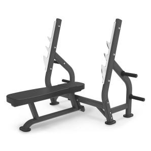 Flat Bench Impulse IT7014 Μαύρο