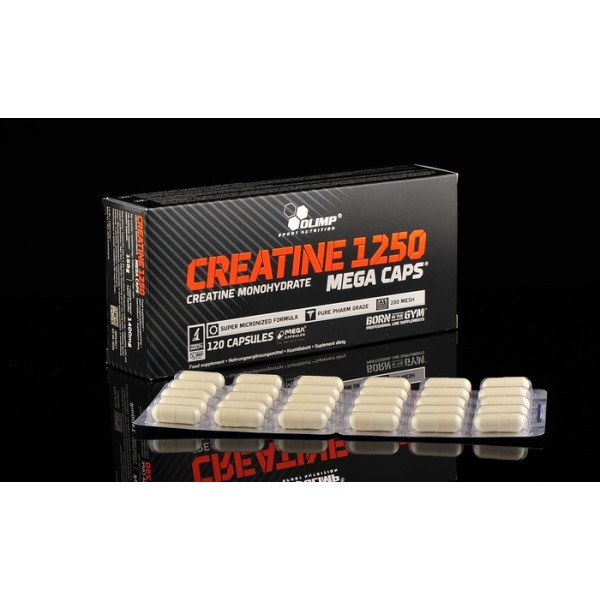 Creatine 1250 Mega caps (120caps)