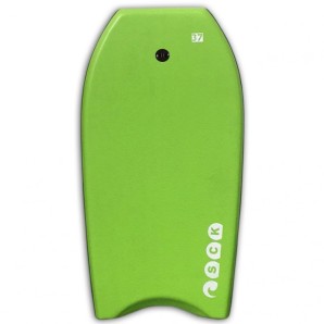 Bodyboard 37inch Πράσινο με leash καρπού SCK