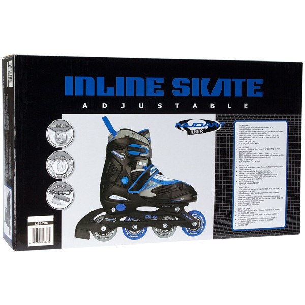 Nijdam® Πατίνια Inline Skate Junior Ρυθμιζόμενα Nijdam - 52SE-ZBG