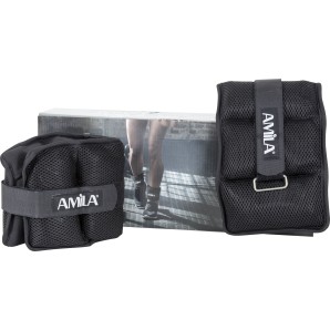 Βάρη άκρων Neoprene 2x2,50kg Προσθαφαιρούμενα 