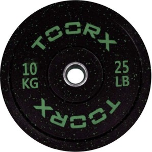 Ολυμπιακός Δίσκος Bumper Crumb 10kg 45cm Toorx