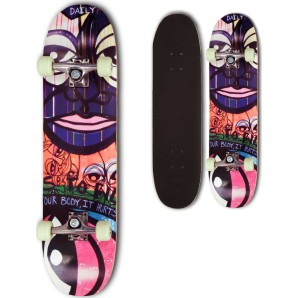 Τροχοσανίδα Skateboard Skatebird+ Tiki 48943 Amila