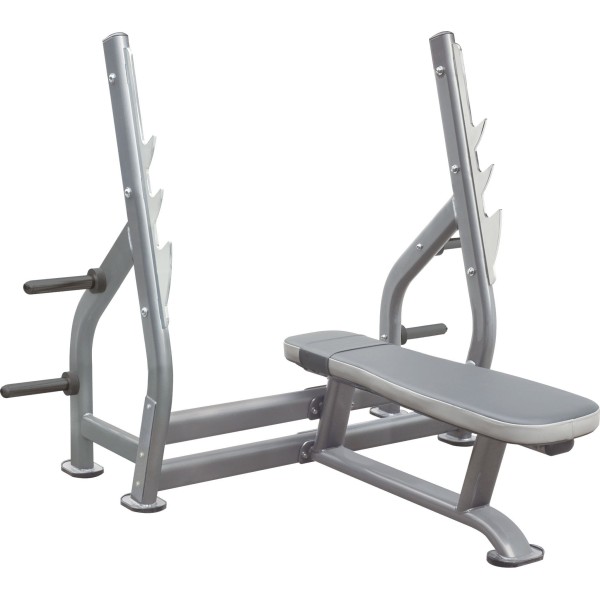 Flat Bench Impulse IT7014 Ασημί