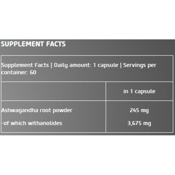 Ashwagandha (60caps)