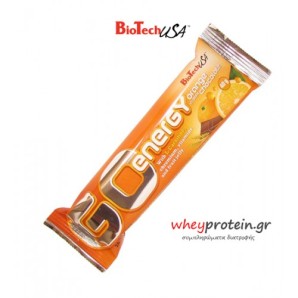 GO Energy Bar 40 gr Strawberry in Yoghurt BioTech